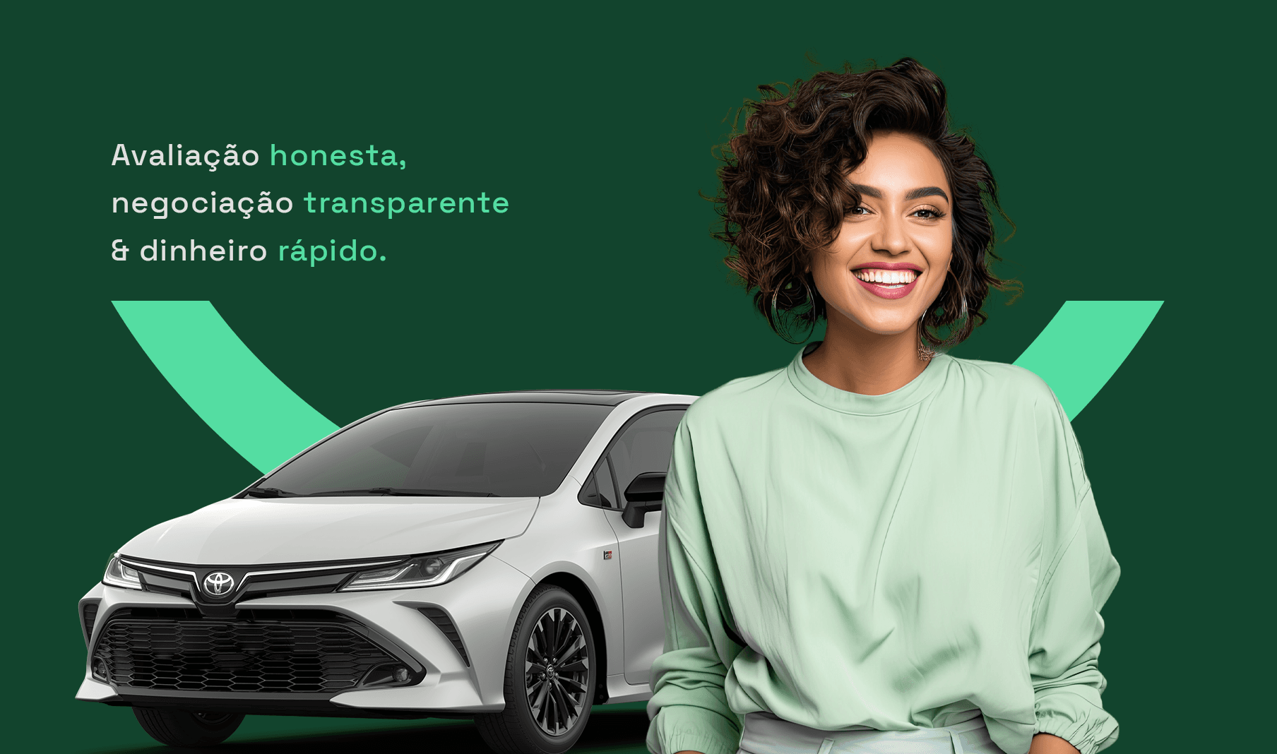 Avaliação honesta, negociação transparente & dinheiro rápido